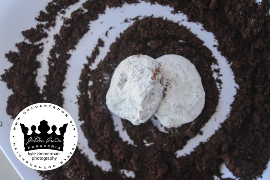 Golden Crown New Mexico Wedding Cookie Chocolate