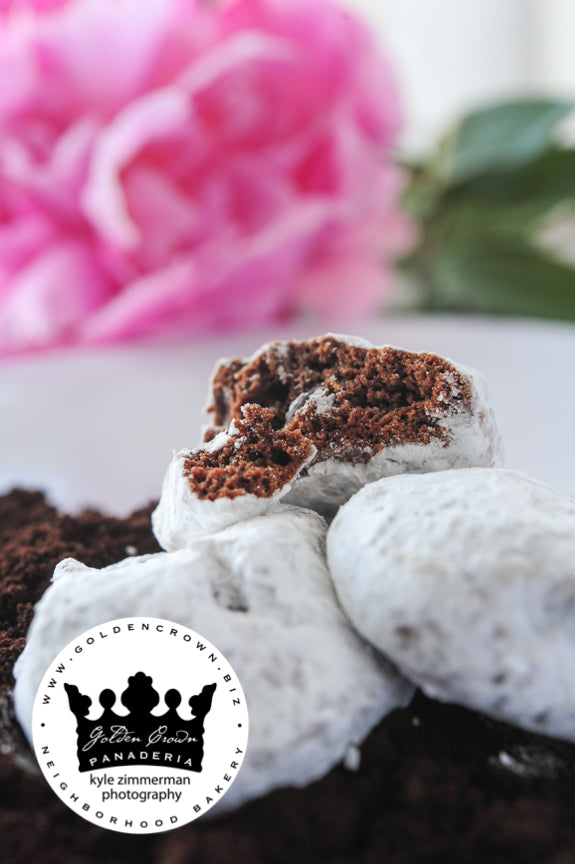 Golden Crown New Mexico Wedding Cookie Chocolate