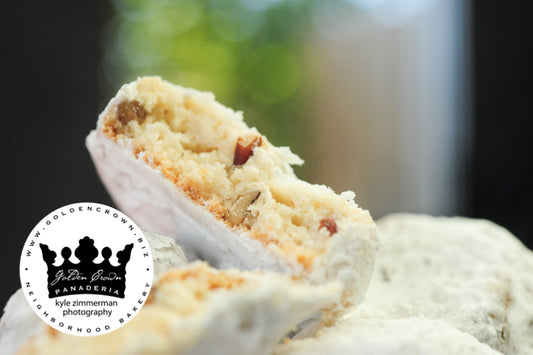 Golden Crown New Mexico Wedding Cookie