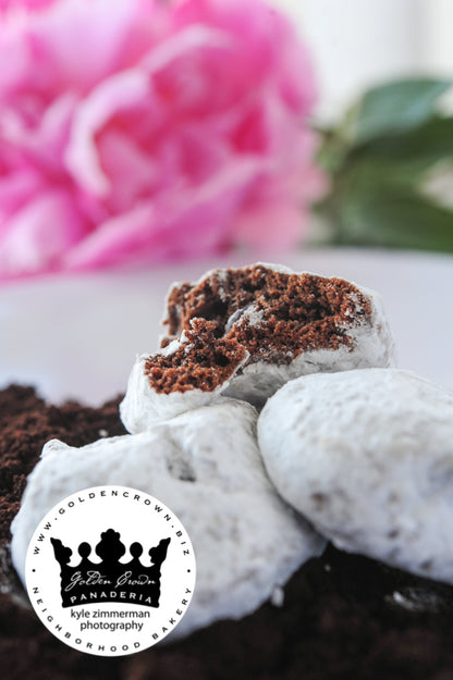 Golden Crown New Mexico Wedding Cookie Chocolate