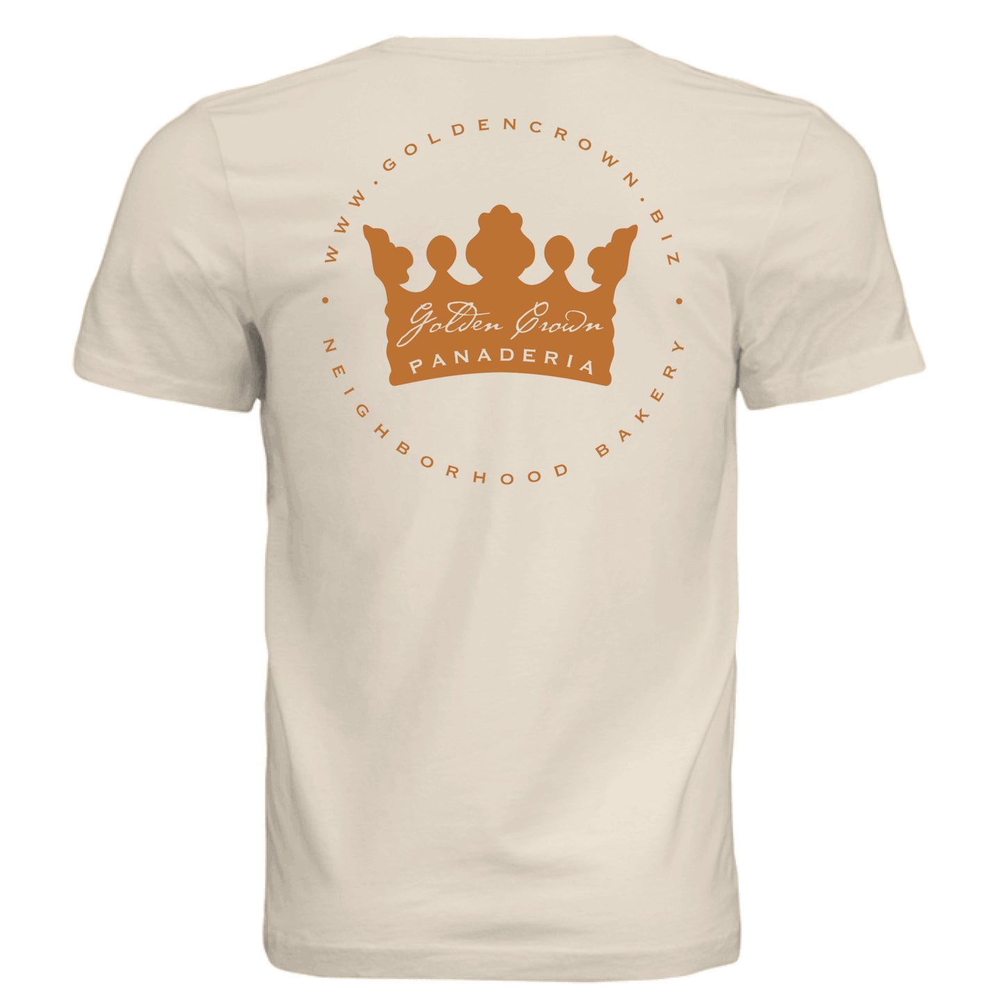 Solid Natural Triblend - BACK