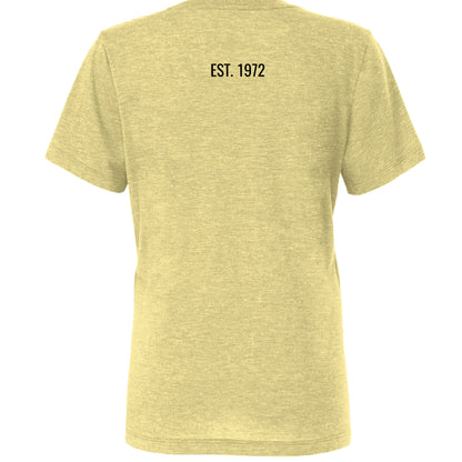 Pale Yellow Triblend - BACK