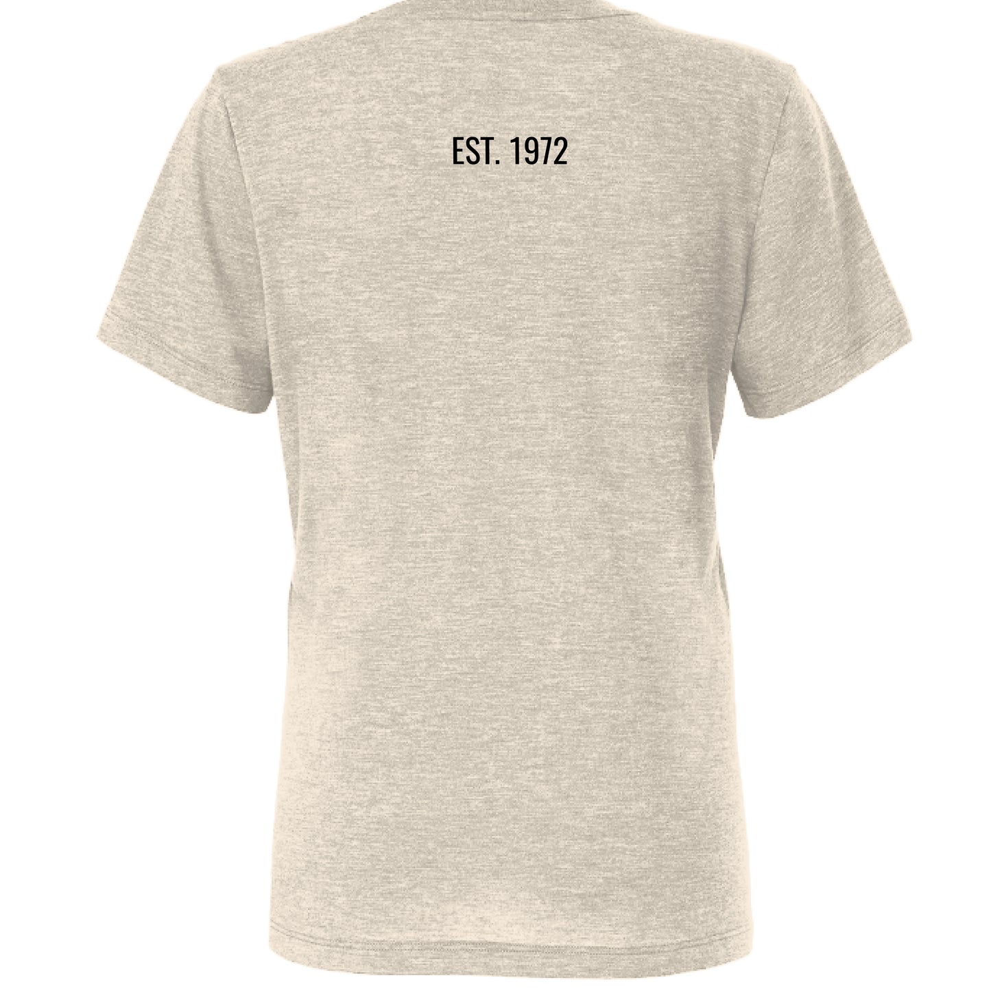 Solid Natural Triblend - BACK