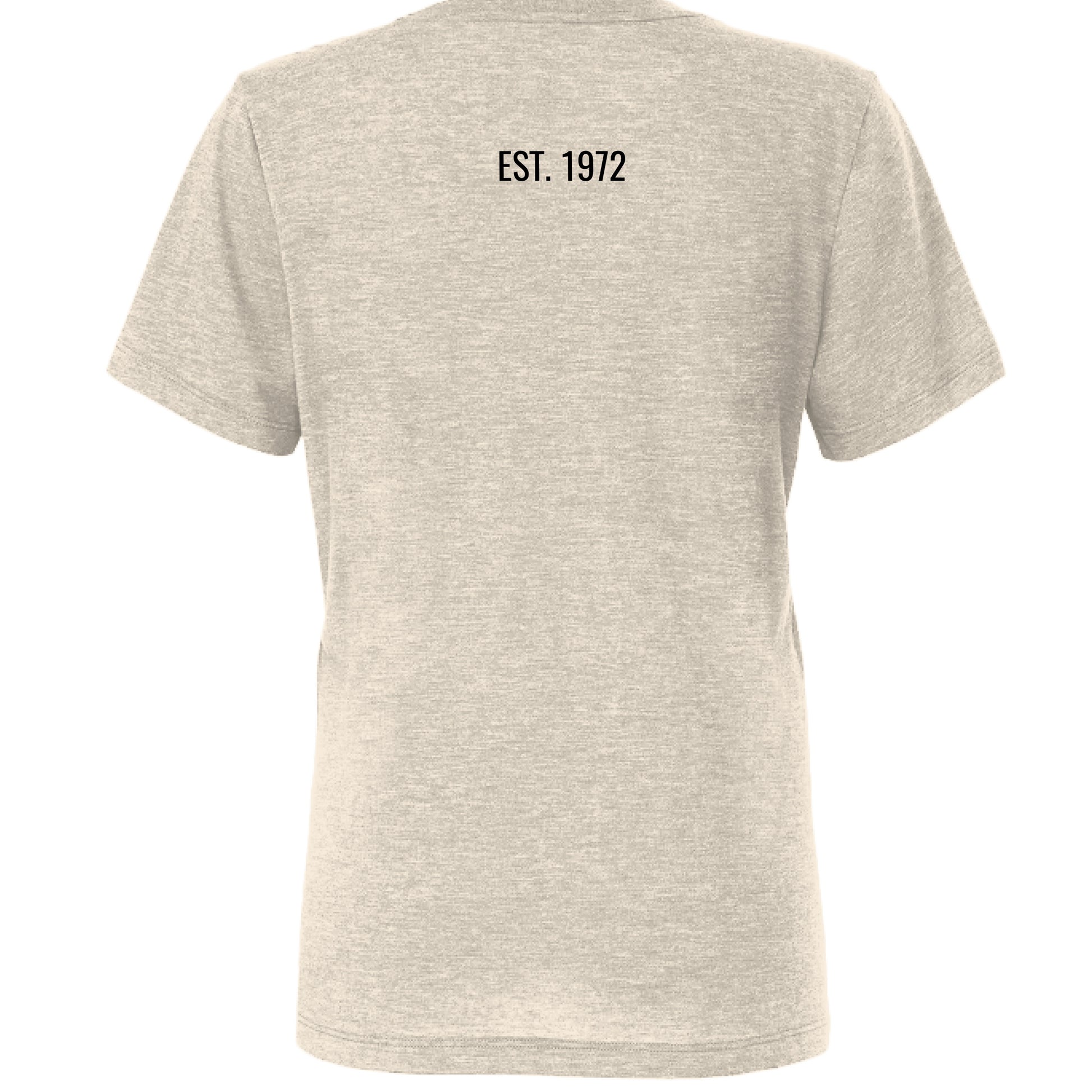 Solid Natural Triblend - BACK