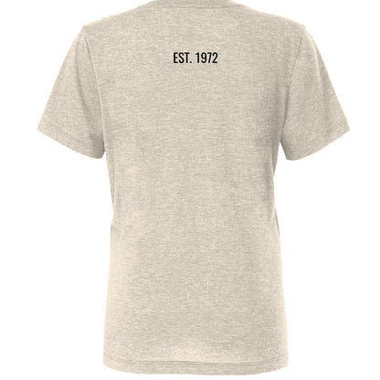 Solid Natural Triblend - BACK